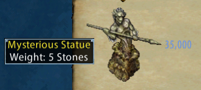 Mysterious Statue