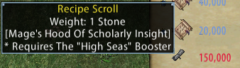 Mage's Hood of Scholarly Insight Recipe